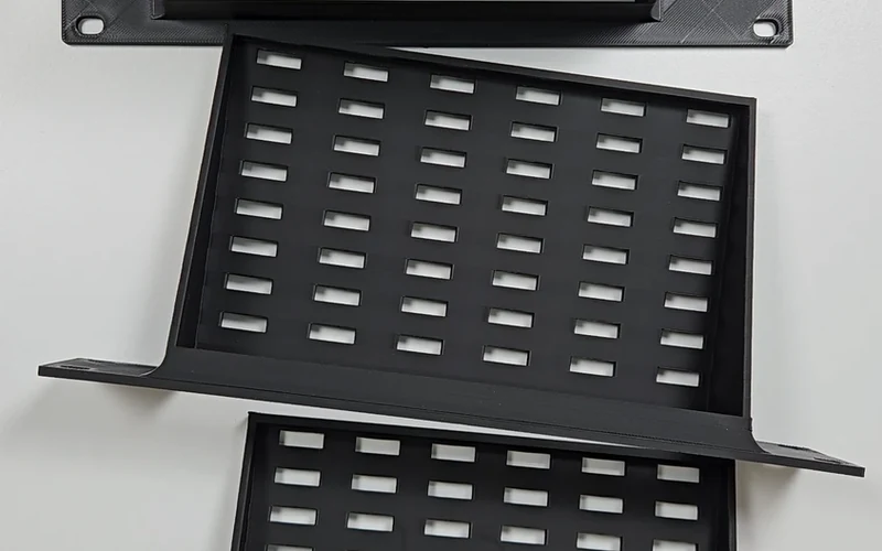 Preview card image for the custom 10-inch rack-mount adapters project.