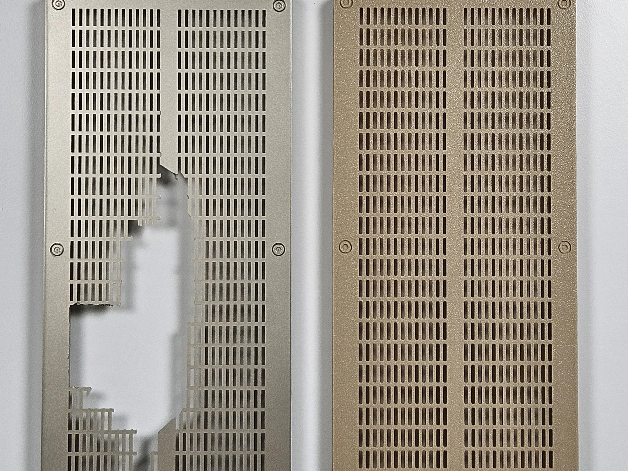 Reverse-engineered replacement radio front cover