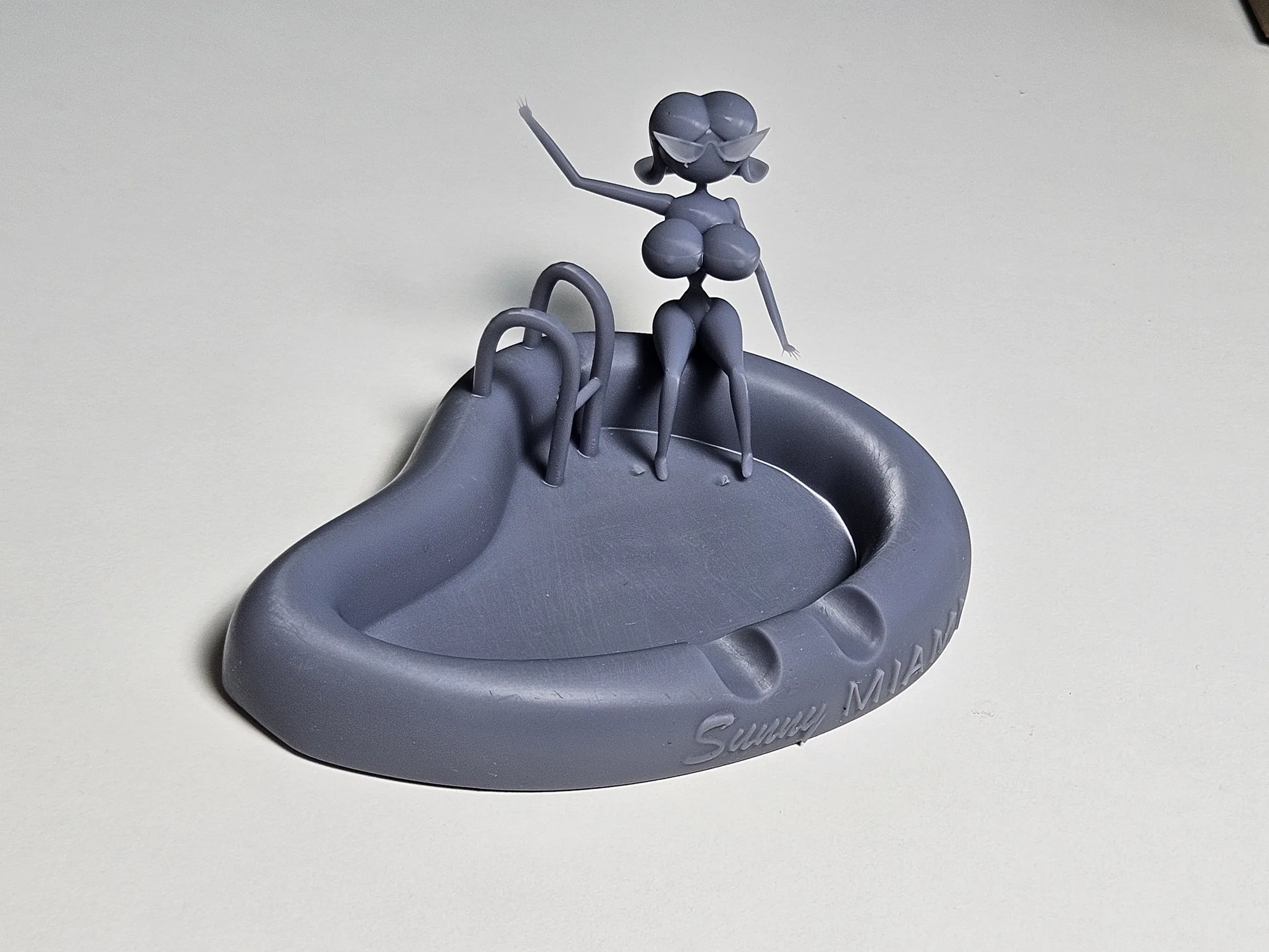 Fine-detail resin miniatures for a client in Denmark